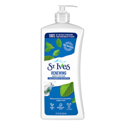 St. Ives Body Lotion Skin Renewing Collagen Elastin - 21 Fl. Oz.