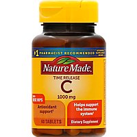 Nature Made Vitamin C Timed Release With Rose Hips 1000 Mg - 60 Count - Image 2