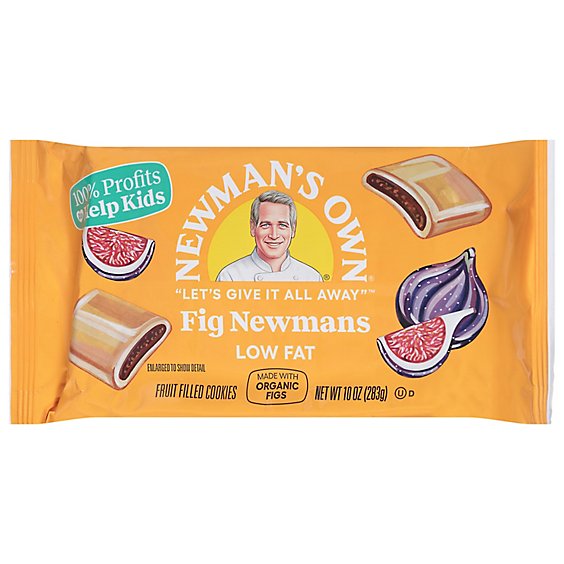 Newmans Own Organics The Second Generation Cookies Fig Newmans - 10 Oz