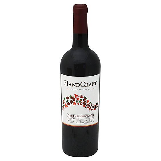 HandCraft California Cabernet Sauvignon Wine - 750 Ml