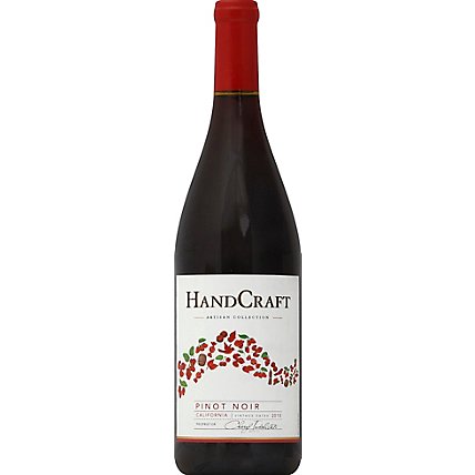 HandCraft California Pinot Noir Wine - 750 Ml - Image 2