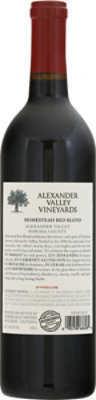 Alexander Valley Vineyards Homestead Red Blend Wine - 750 Ml - Image 4