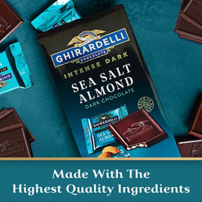 Ghirardelli Intense Dark Sea Salt Soiree Chocolate Squares - 4.12 Oz - Image 5