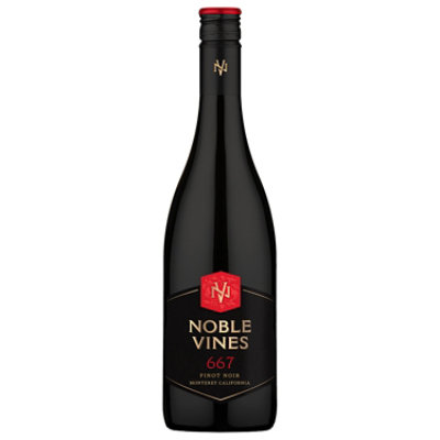 Noble Vines 667 Pinot Noir Monterey California Red Wine - 750 Ml - Image 2