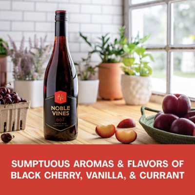 Noble Vines 667 Pinot Noir Monterey California Red Wine - 750 Ml - Image 2