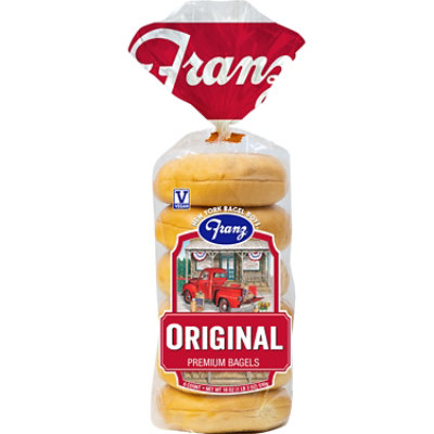 Franz Bagels Plain 6 Count - 18 Oz - Image 2