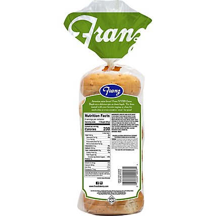 Franz Bagels Premium Sweet Onion 6 Count - 18 Oz - Image 5