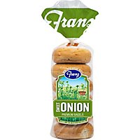 Franz Bagels Premium Sweet Onion 6 Count - 18 Oz - Image 2