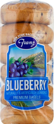 Franz Bagels Premium Blueberry 6 Count - 18 Oz - Image 2