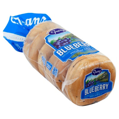 Franz Bagels Premium Blueberry 6 Count - 18 Oz