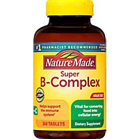 Nature Made Tablets Super B Complex With Vitamin C & Folic Acid Dietary Sup - 360 Count - Image 2