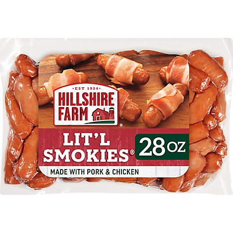 Hillshire Farm Litl Smokies Smoked Sausage - 28 Oz
