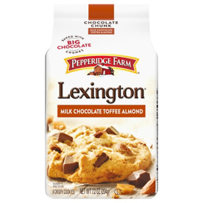 Pepperidge Farm Cookies Chocolate Chunk Lexington Milk Chocolate Toffee Almond - 7.2 Oz - Image 3