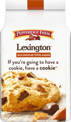 Pepperidge Farm Cookies Chocolate Chunk Lexington Milk Chocolate Toffee Almond - 7.2 Oz - Image 6