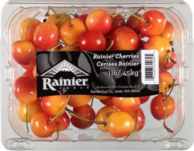 Cherries Strawberry Clamshell Prepacked - 1 Lb - Image 2