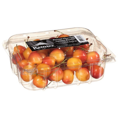 Cherries Strawberry Clamshell Prepacked - 1 Lb - Image 1