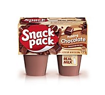 Snack Pack Pudding Chocolate - 4-3.25 Oz