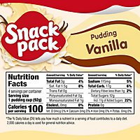 Snack Pack Pudding Vanilla - 4-3.25 Oz - Image 4
