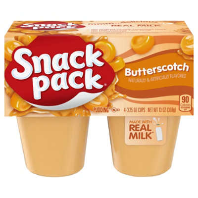 Snack Pack Butterscotch Pudding - 4-3.25 Oz - Image 2