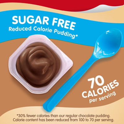 Snack Pack Sugar Free Chocolate Pudding - 4-3.25 Oz - Image 2