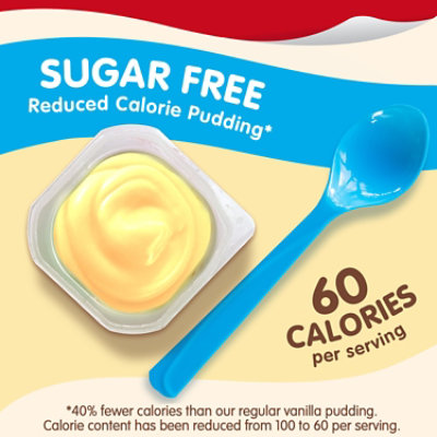 Snack Pack Sugar Free Vanilla Pudding - 4-3.25 Oz - Image 2