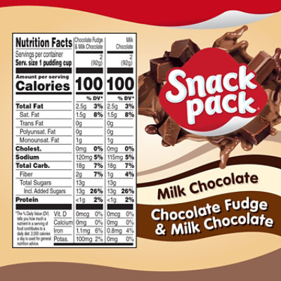 Hunt's Chocolate Pudding Snack Pack - 4-3.5 Oz - Image 4