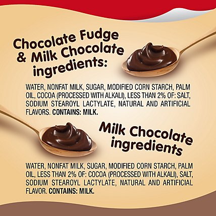 Snack Pack Pudding Chocolate Vanilla - 4-3.25 Oz - Image 3