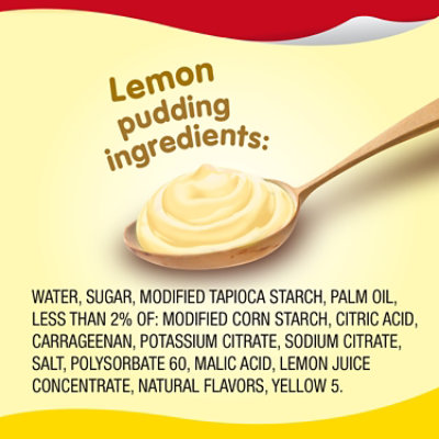 Snack Pack Lemon Pudding - 4-3.5 Oz - Image 4