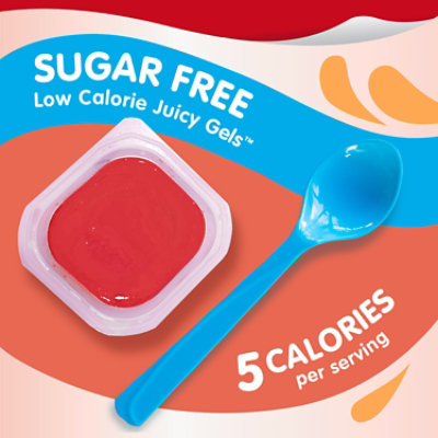 Snack Pack Sugar Free Orange Strawberry Flavored Juicy Gels - 4-3.25 Oz - Image 2