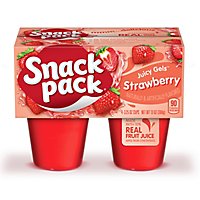 Snack Pack Juicy Gels Strawberry - 4-3.25 Oz - Image 2