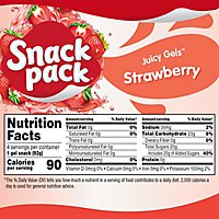 Snack Pack Juicy Gels Strawberry - 4-3.25 Oz - Image 4