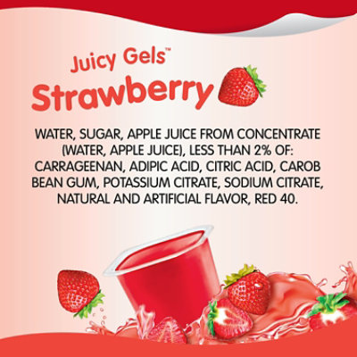 Snack Pack Strawberry Flavored Juicy Gels - 4-3.25 Oz - Image 3