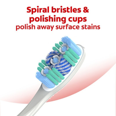 Colgate 360° Optic White Whitening Manual Toothbrush Soft - Each - Image 3