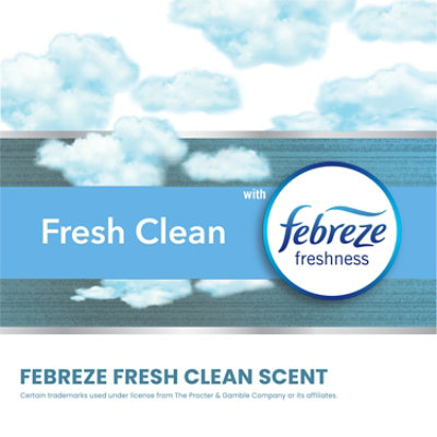 Glad ForceFlex Tall Kitchen Drawstring Trash Bags 13 Gallon Gain Fresh Clean with Febreze - 40 Count - Image 4