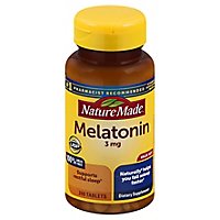 Nature Made Melatonin Value Size Tablets 3 Mg - 240 Count - Image 1