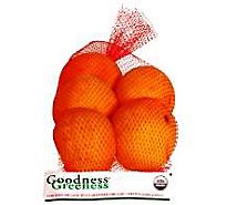 Goodness Greeness Grapefruit Organic Red Prepacked - 4 Lb