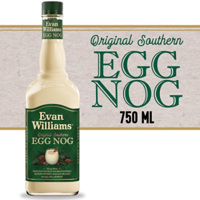 Evan Williams Egg Nog Original Southern 30 Proof - 750 Ml - Image 1