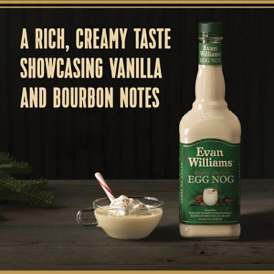 Evan Williams Egg Nog Original Southern 30 Proof - 750 Ml - Image 2