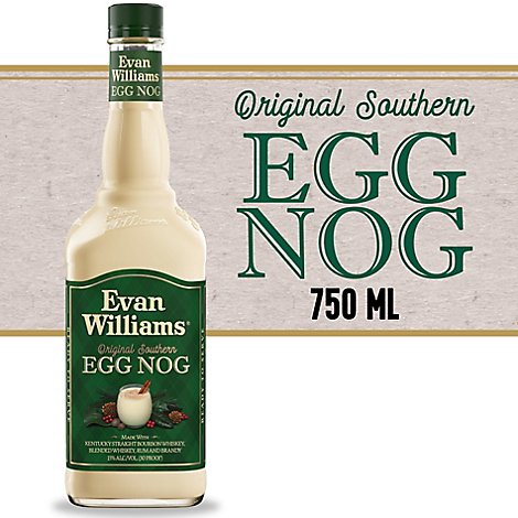 Evan Williams Egg Nog Original Southern 30 Proof - 750 Ml
