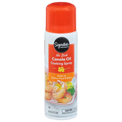 Signature SELECT Cooking Spray No Stick Canola Oil Aerosol - 6 Oz - Image 3