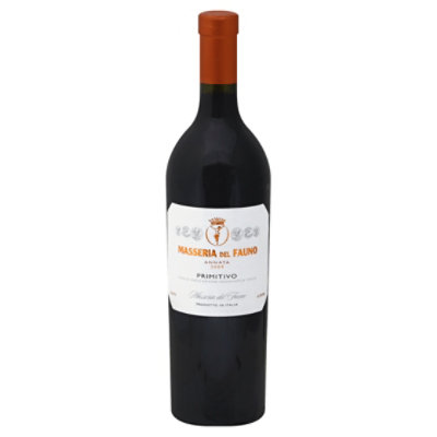 Masseria Del Fauno Primitivo Wine - 750 Ml