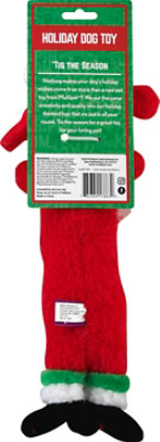 Multipet Dog Toy Loofa Reindeer 12 Inch - Each - Image 4