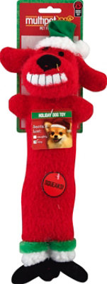 Multipet Dog Toy Loofa Reindeer 12 Inch - Each - Image 2