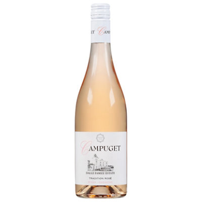 Chateau de Campuget Tradition Rose Wine - 750 Ml - Image 1