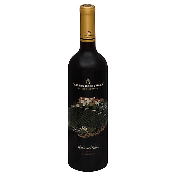 Malibu Rocky Oaks Cabernet Franc Wine - 750 Ml