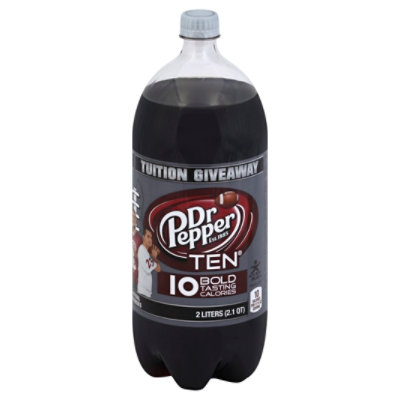 Dr Pepper Soda Bottle - 8-12 Fl. Oz. - Albertsons