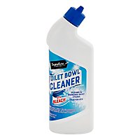 Signature SELECT Cleaner Toilet Bowl With Bleach - 24 Oz