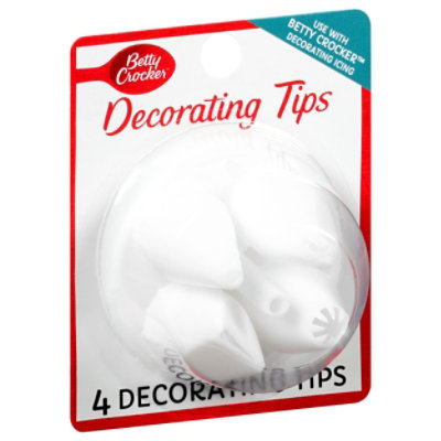 Betty Crocker Decorating Tips Icing Package - Each - Image 1