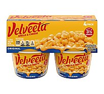 Velveeta Shells & Cheese Original Microwaveable Pasta & Cheese Sauce Cups - 4-2.39 Oz