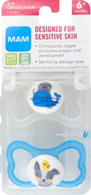 MAM Pacifier Air 6 Months Plus - 2 Count - Image 2